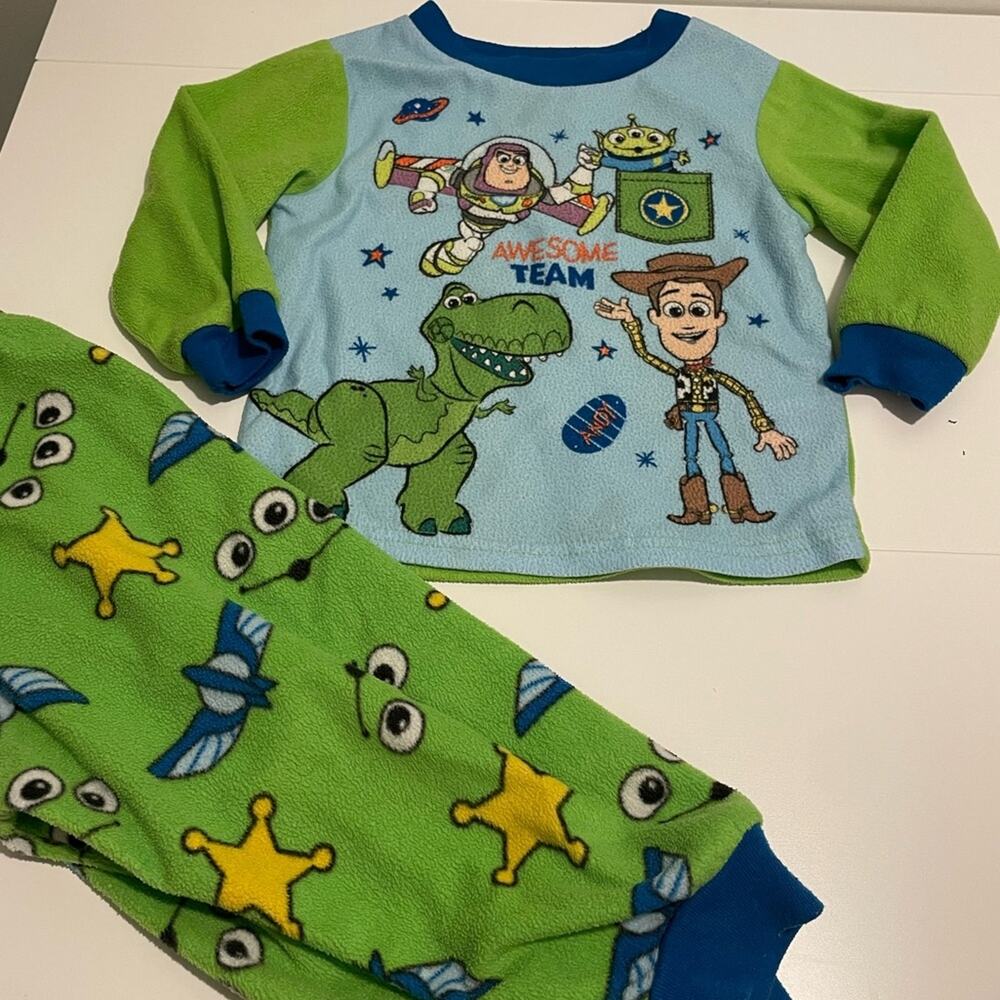 Disney Pixar Brand Toy Story Long Sleeve & Pants Pajama Set Size 2T
